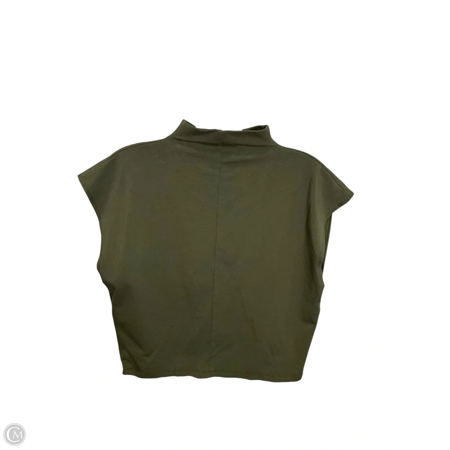 Top Short Sleeve By Madewell In Green, Size: 1x