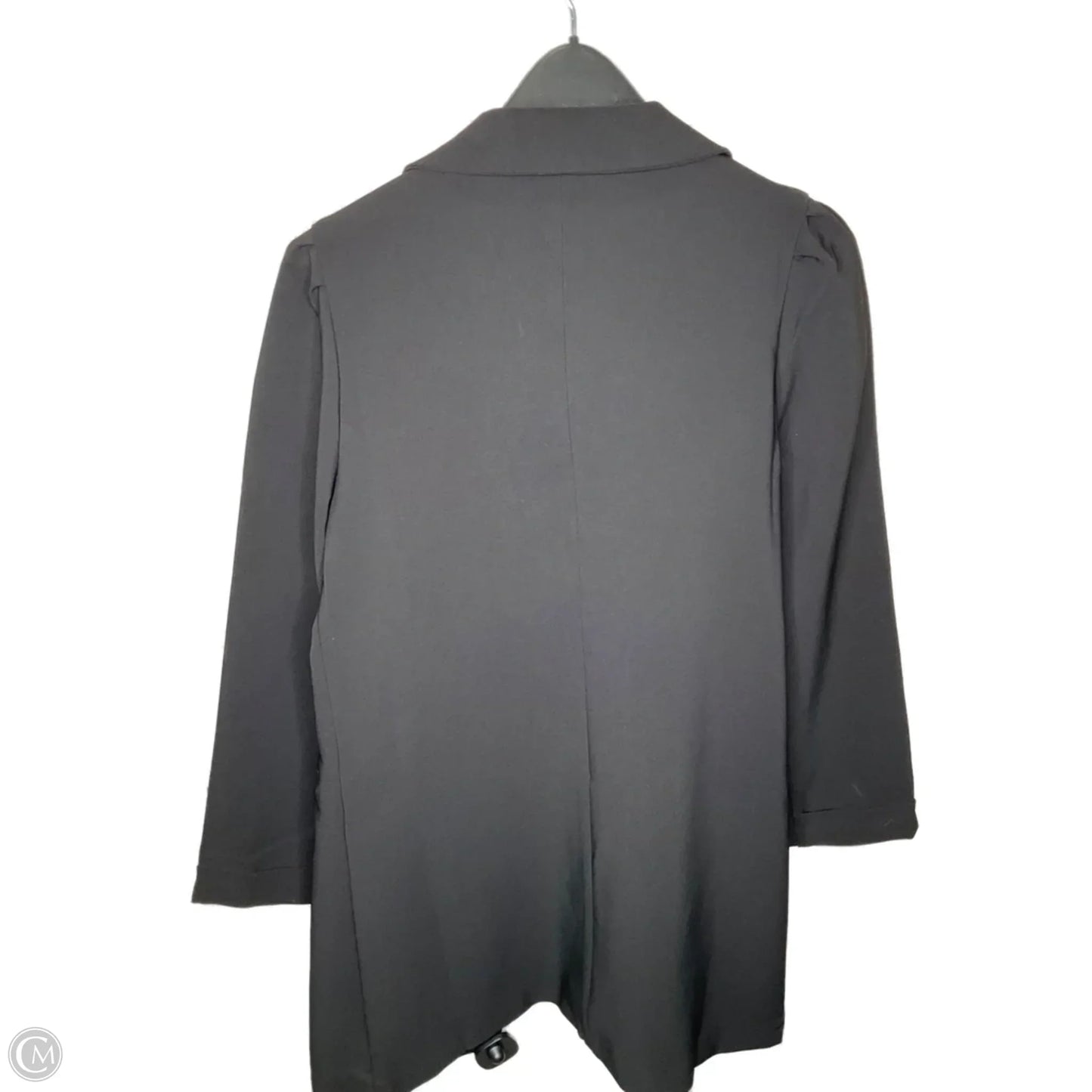 Blazer By Clothes Mentor In Black, Size: M