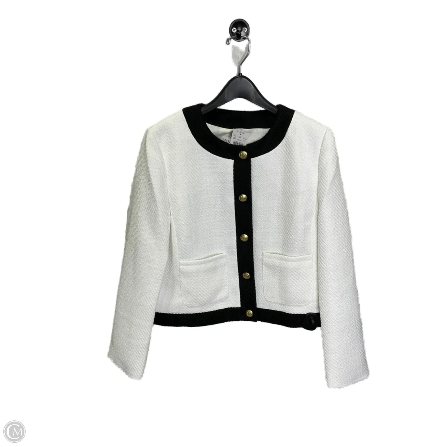 Blazer By J. Crew In White, Size: 12