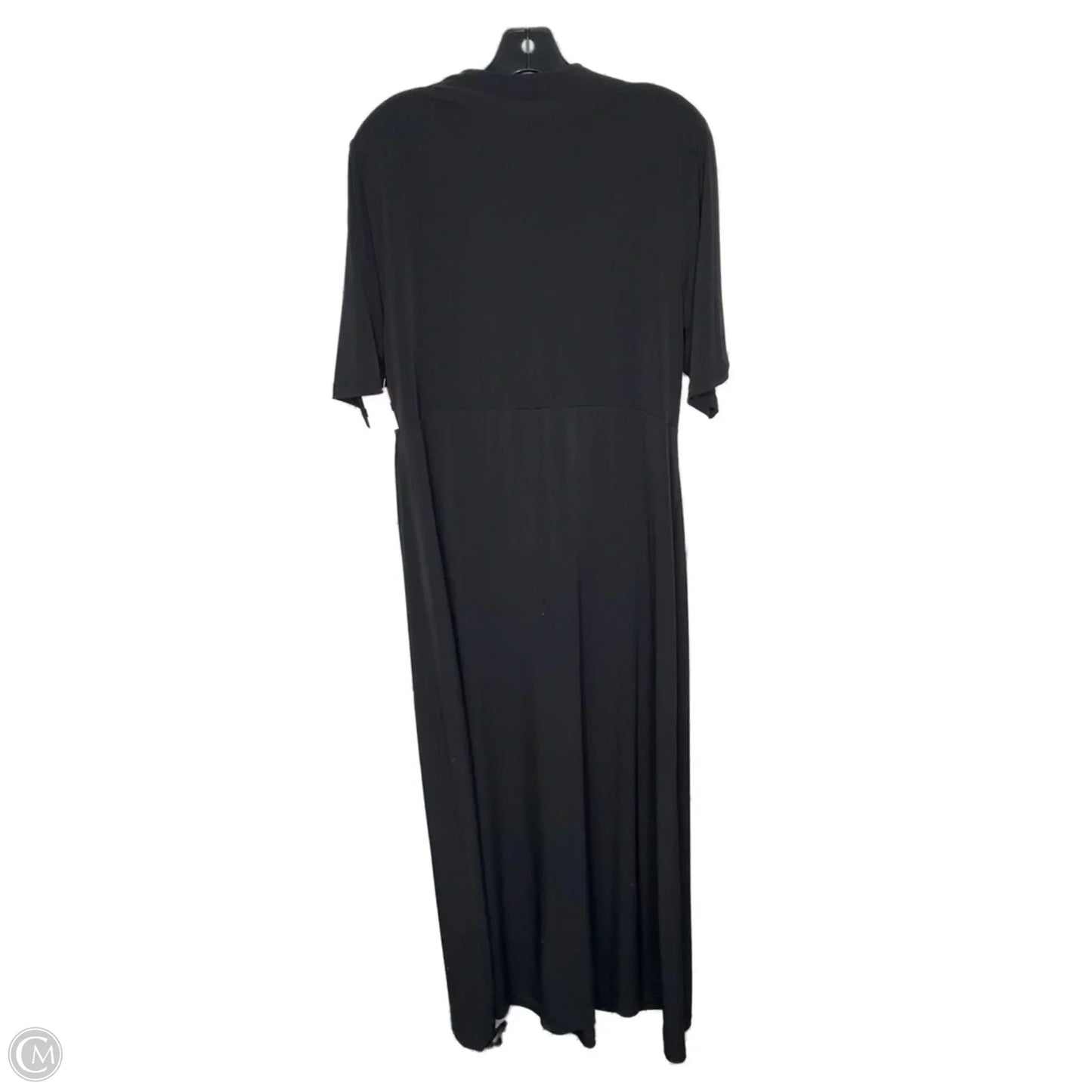 Dress Casual Maxi By Clothes Mentor In Black, Size: 1x