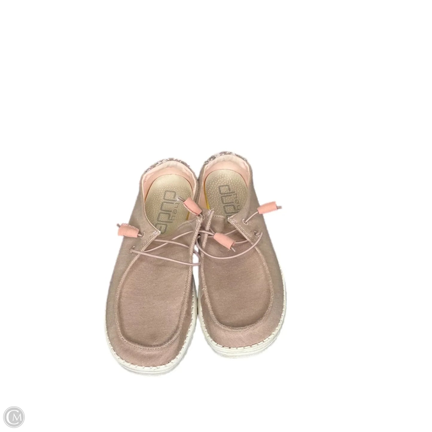 Shoes Sneakers By Hey Dude In Pink, Size: 8