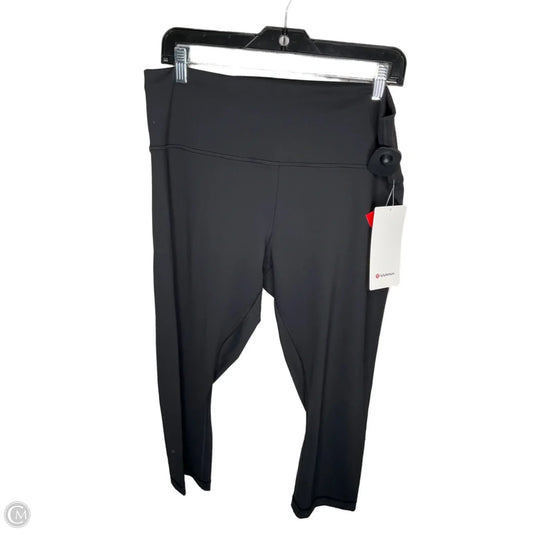 Athletic Leggings Capris By Lululemon In Black, Size: 16