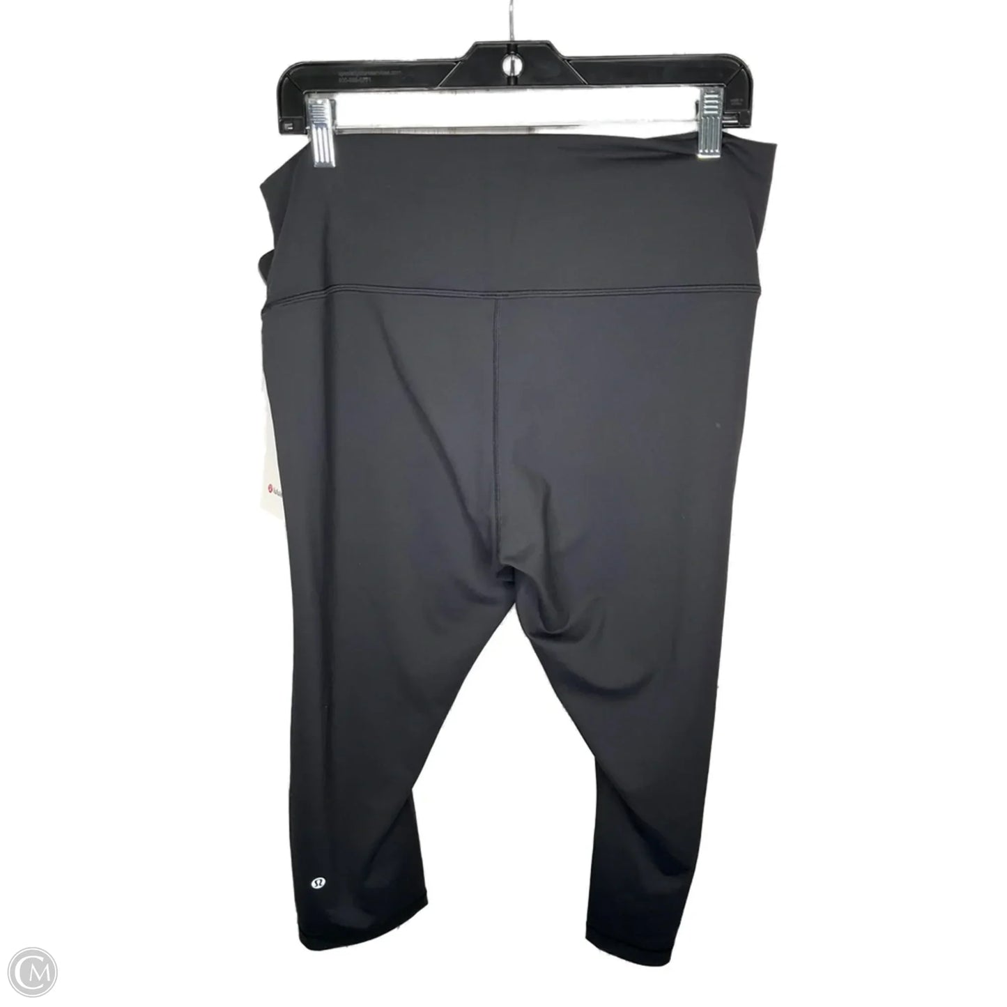 Athletic Leggings Capris By Lululemon In Black, Size: 16