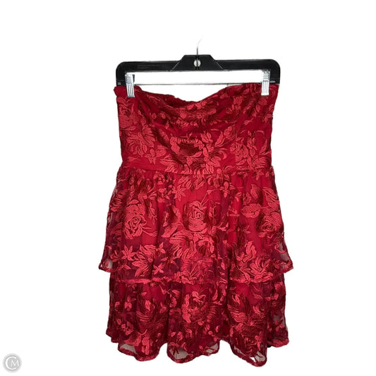 Dress Casual Short By Altard State In Red, Size: L