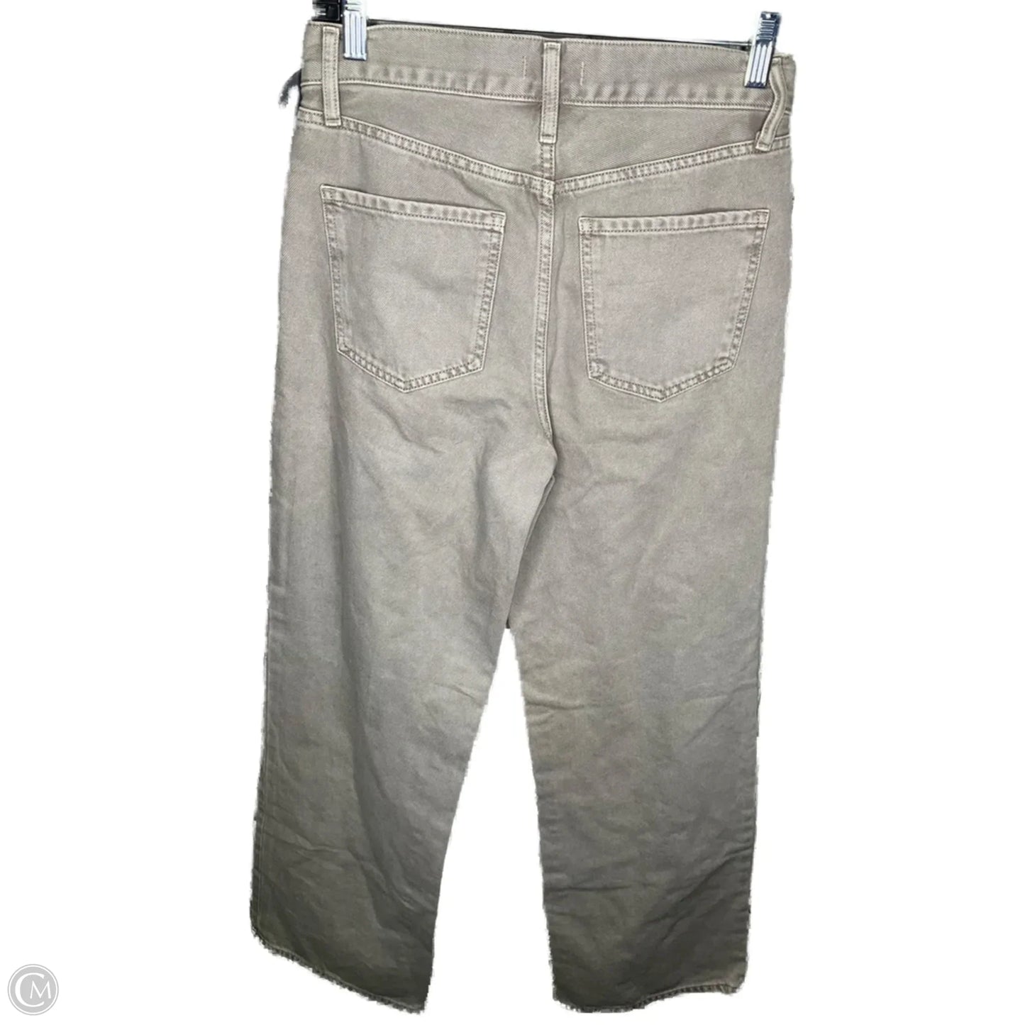 Jeans Wide Leg By Express In Grey, Size: 0