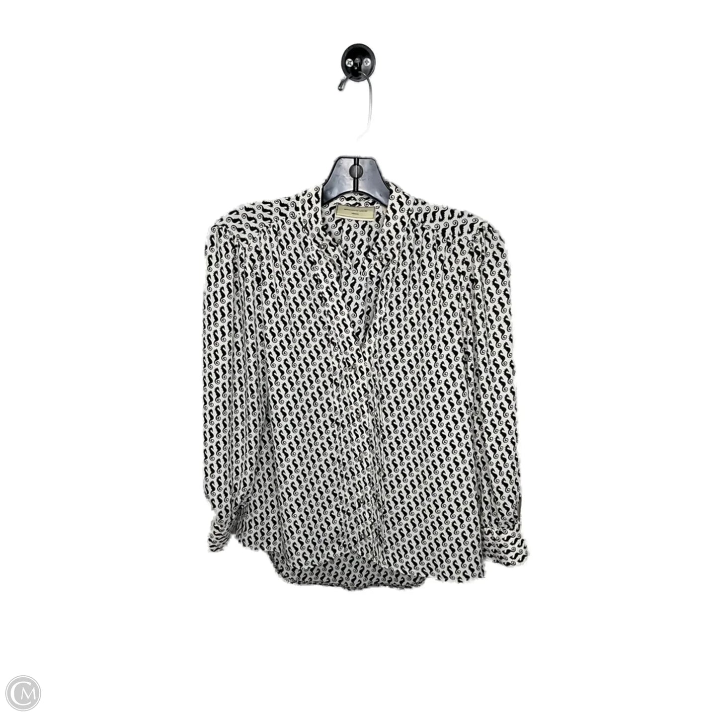 Blouse Long Sleeve By Moulinette Soeurs In Animal Print, Size: S