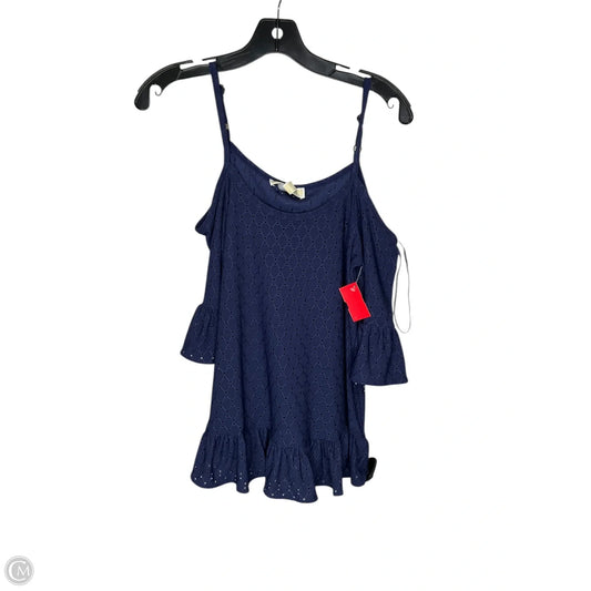 Top Short Sleeve By Michael By Michael Kors In Navy, Size: S