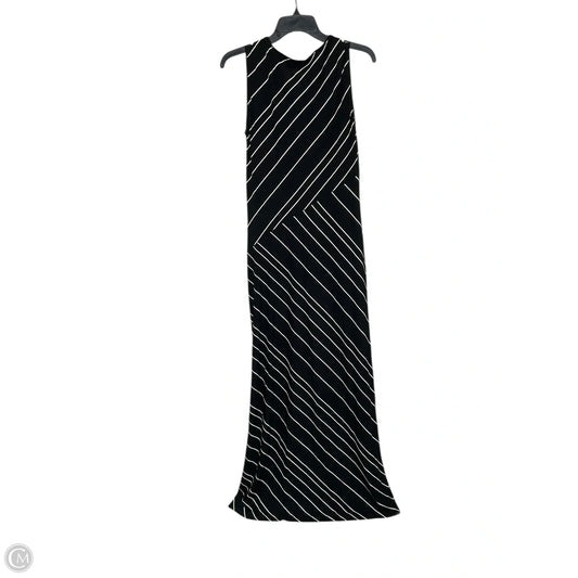 Dress Casual Maxi By White House Black Market In Black, Size: M