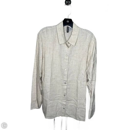 Top Long Sleeve By Divided In Cream, Size: Xs