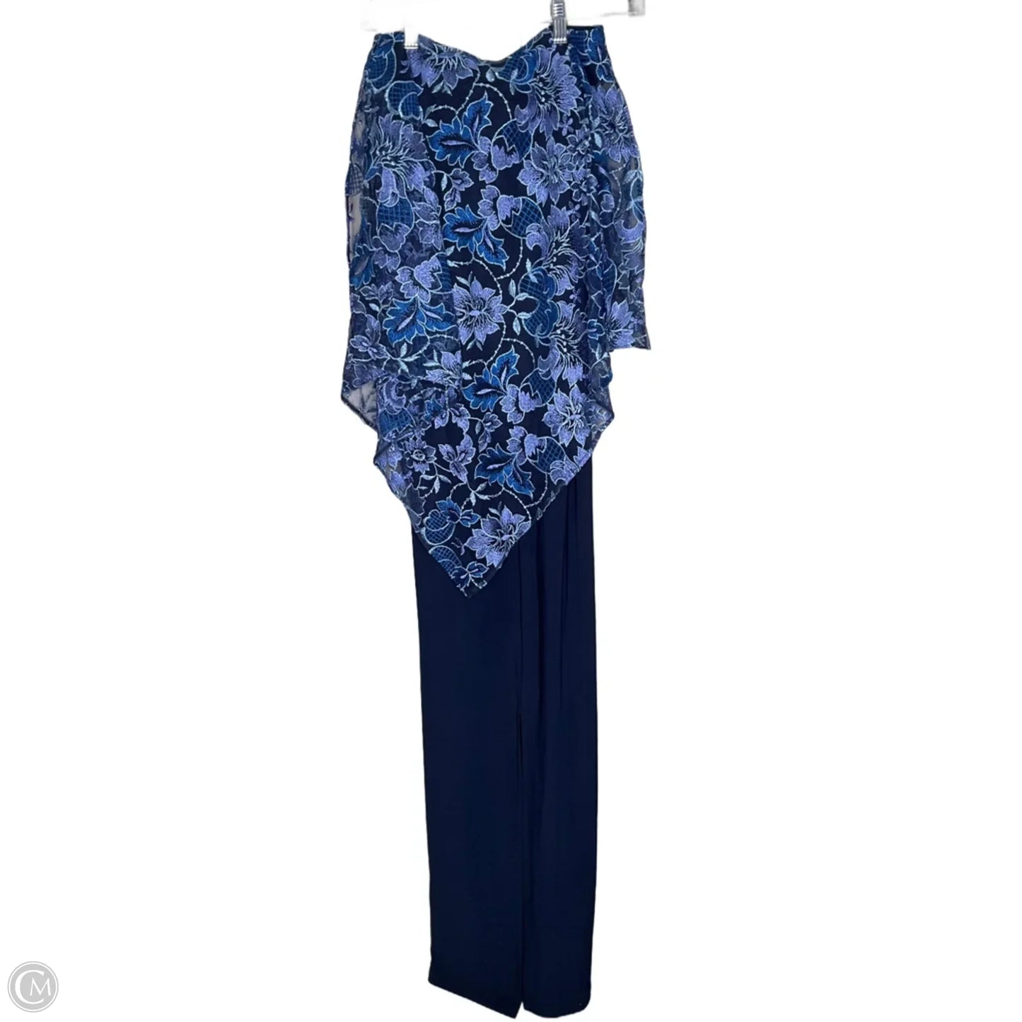 Dress Casual Maxi By Cmc In Navy, Size: 8