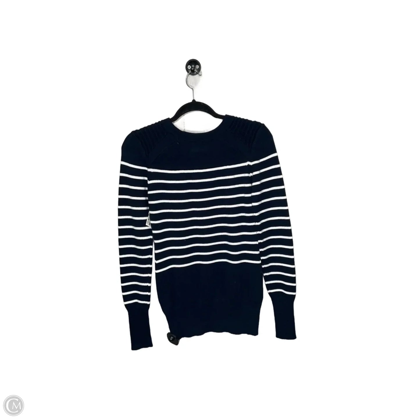 Sweater By Clothes Mentor In Navy, Size: M