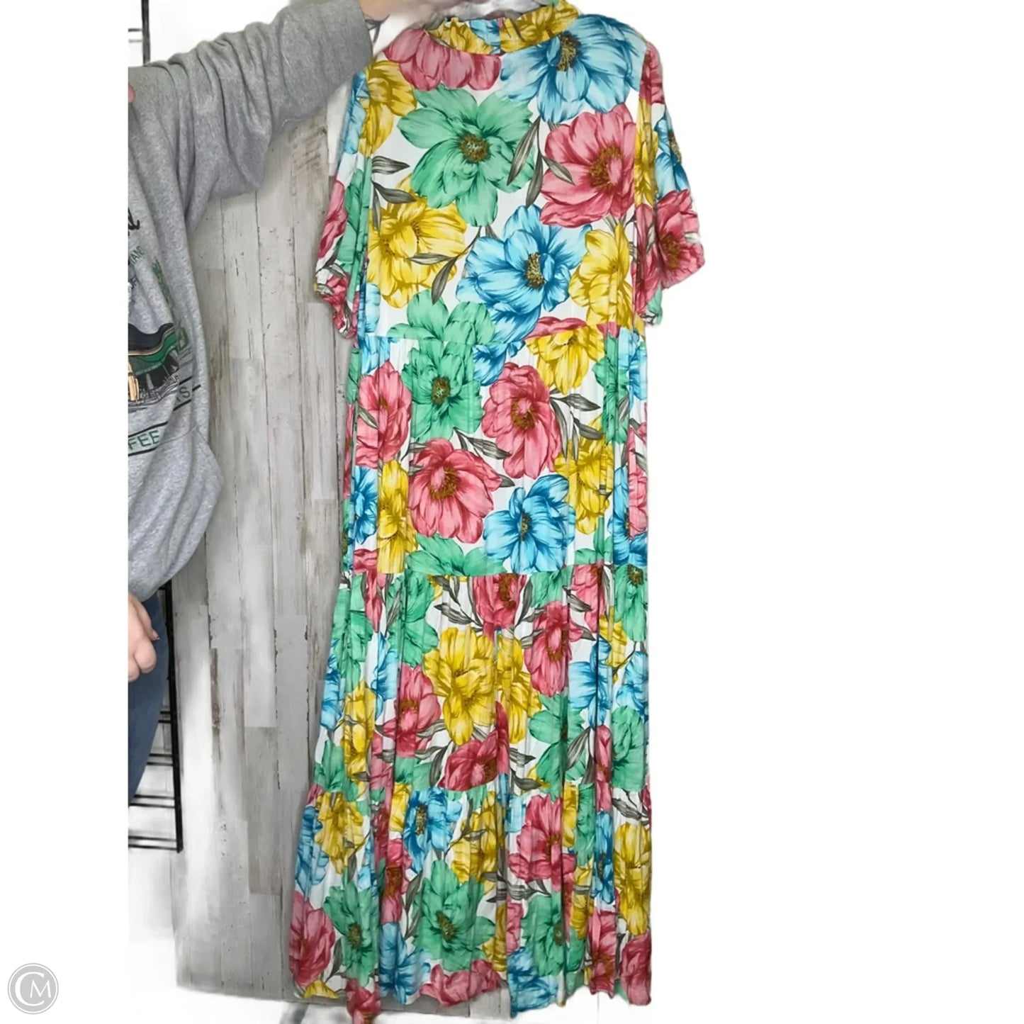 Dress Casual Maxi By Crown And Ivy In Multi-colored, Size: 2x
