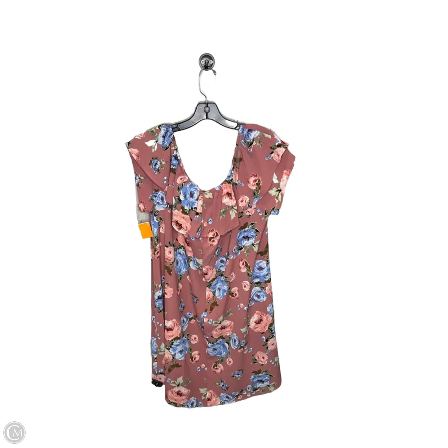 Dress Casual Short By Emerald In Pink, Size: 2x