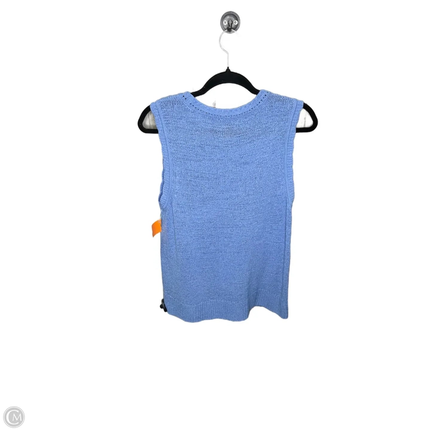 Vest Sweater By Jones New York In Blue, Size: M