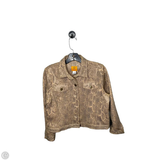 Jacket Other By Ruby Rd In Snakeskin Print, Size: 8p