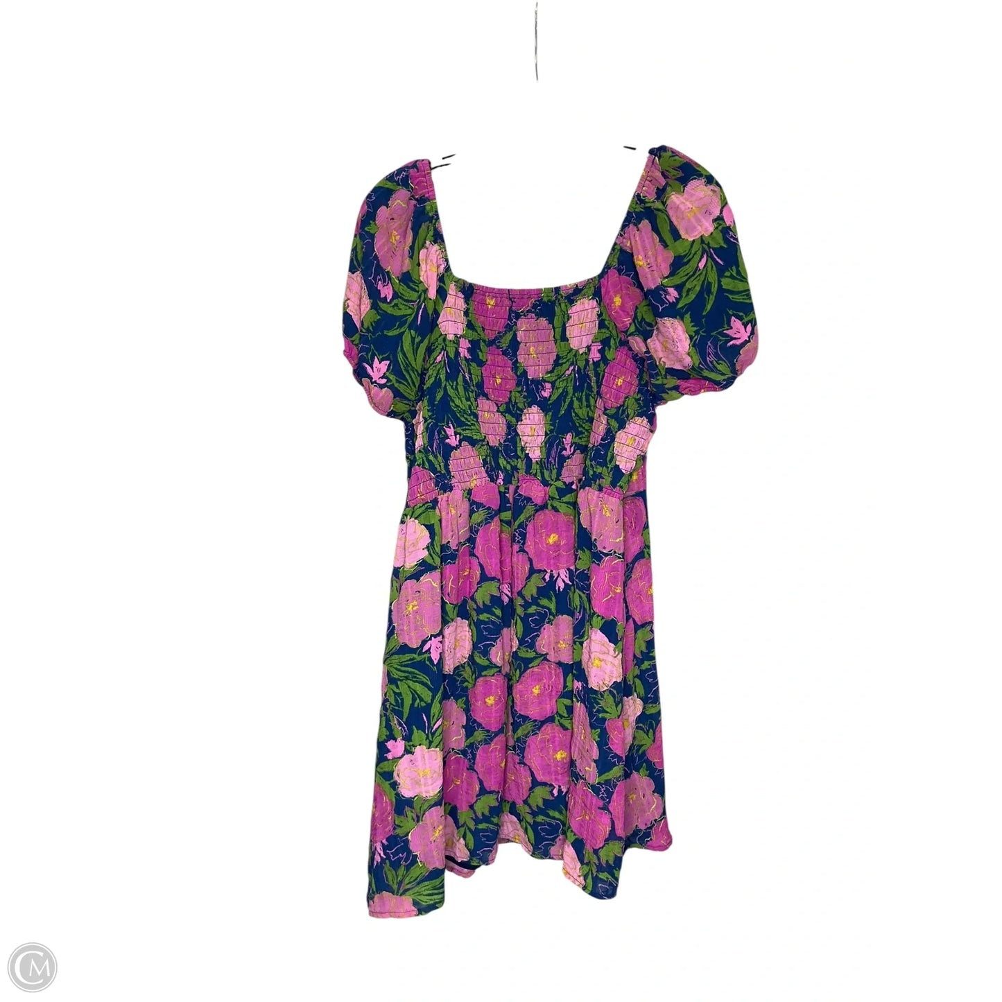 Dress Casual Short By Auw In Floral Print, Size: 2x