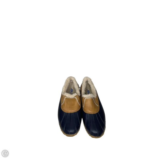Shoes Flats By Jbu By Jambu In Blue & Brown, Size: 9.5