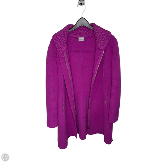 Coat Peacoat By Geiger In Purple, Size: M