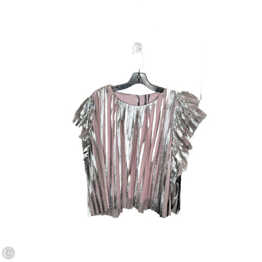 Top Sleeveless By Anthropologie In Pink, Size: L