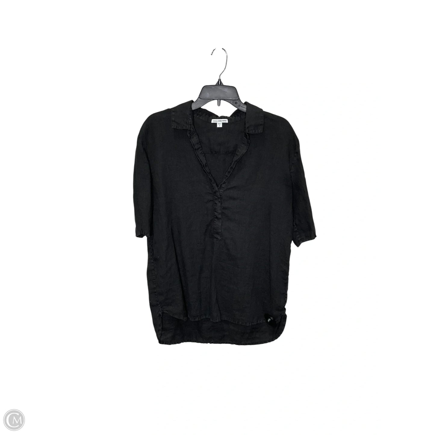 Top Short Sleeve By James Perse In Black, Size: S