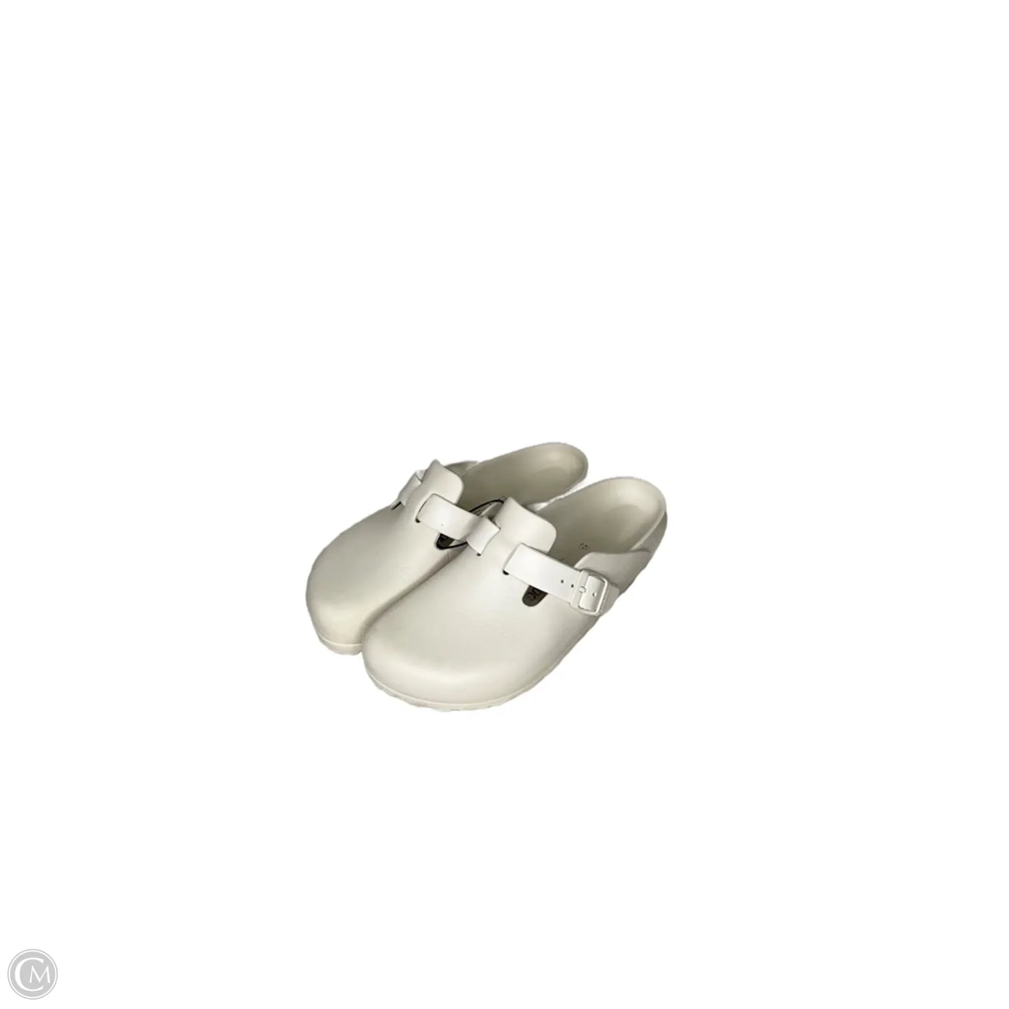 Shoes Flats By Birkenstock In Cream, Size: 8
