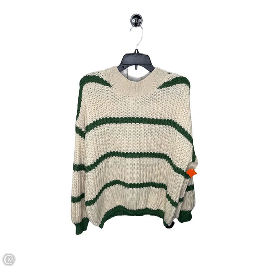 Sweater By Clothes Mentor In Grey & Tan, Size: S