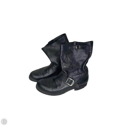 Boots Designer By Frye In Black, Size: 8