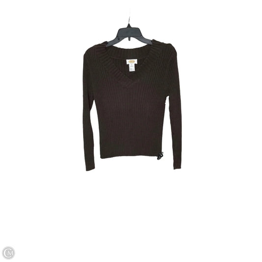 Sweater By Talbots In Brown, Size: M