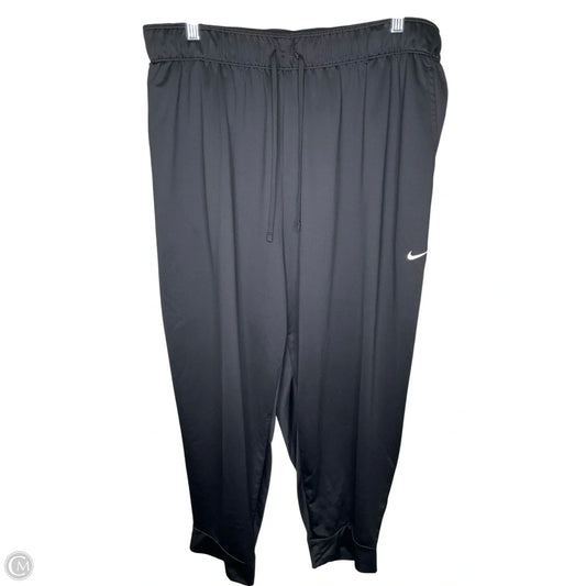 Athletic Pants By Nike In Black, Size: 2x