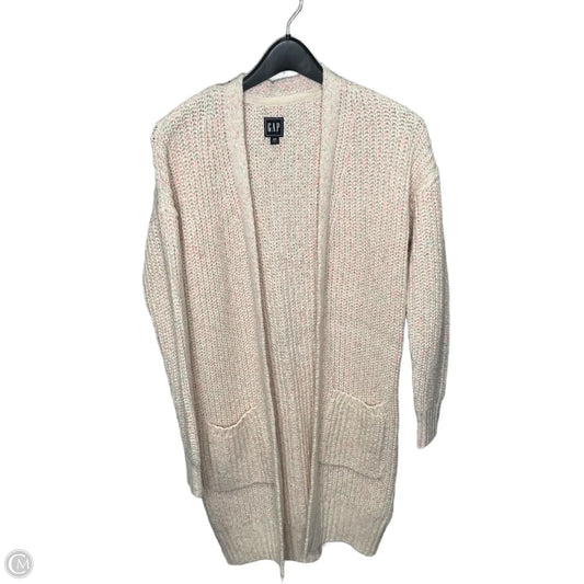 Cardigan By Gap In Green & Pink, Size: Xs