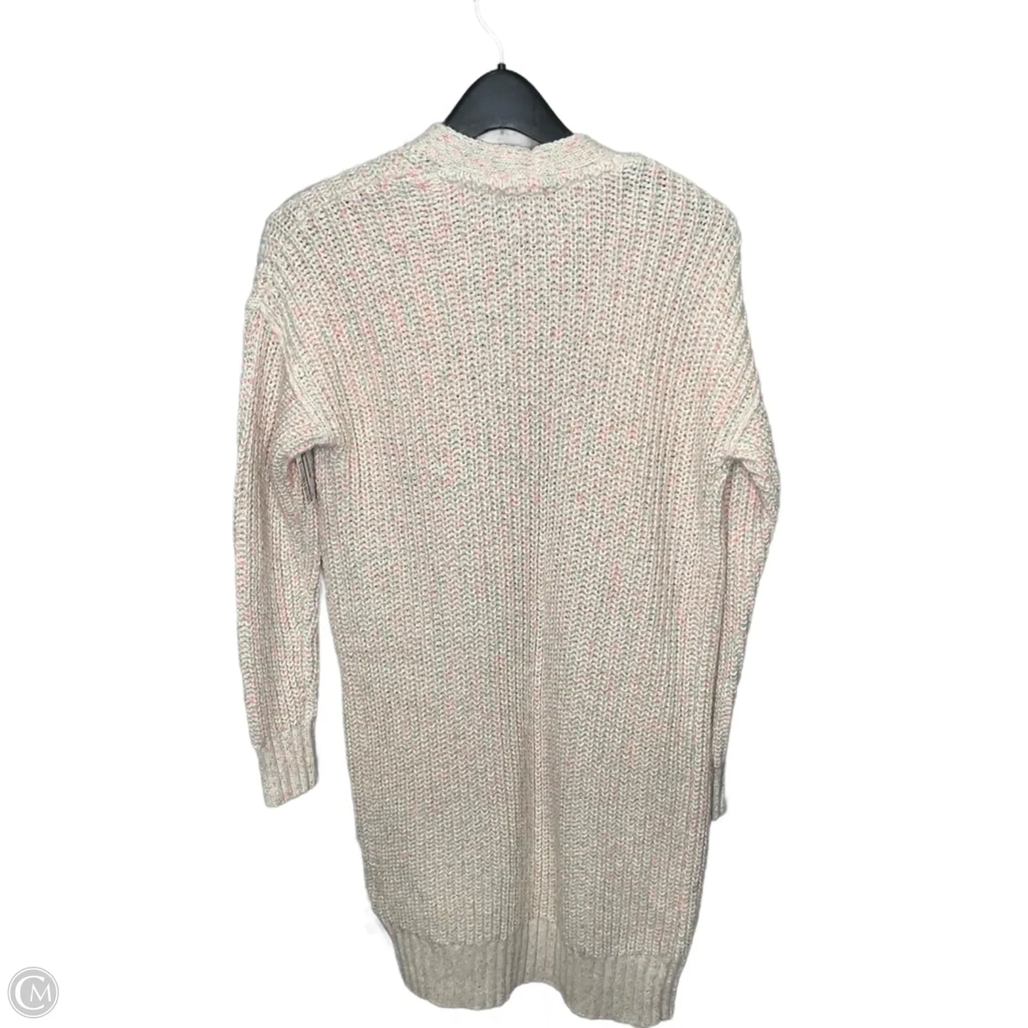 Cardigan By Gap In Green & Pink, Size: Xs