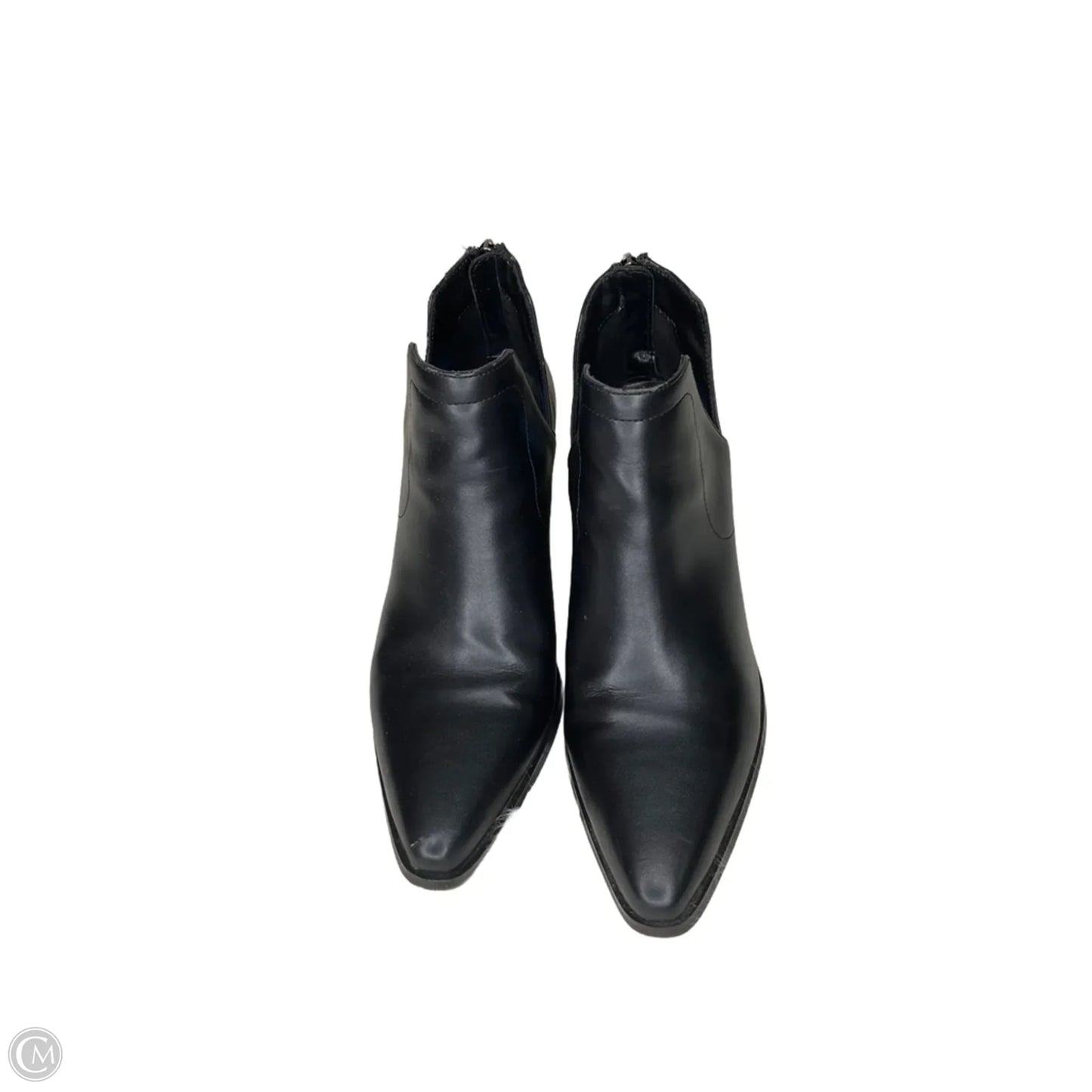 Boots Ankle Heels By Vince Camuto In Black, Size: 6.5