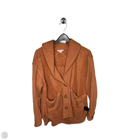 Jacket Fleece By Knox Rose In Beige, Size: S
