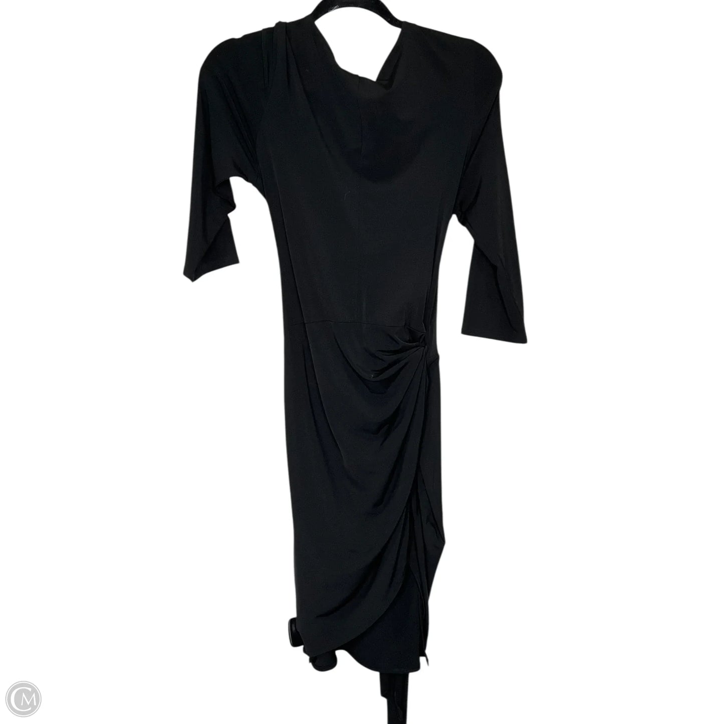 Dress Casual Midi By Clothes Mentor In Black, Size: 14