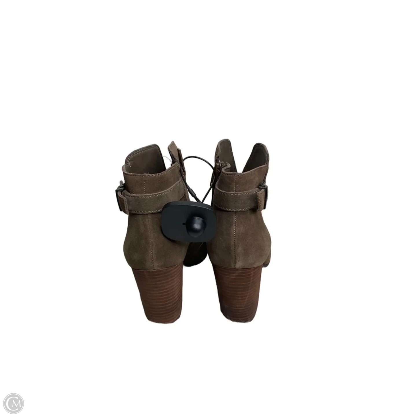 Boots Ankle Heels By Gianni Bini In Brown, Size: 7