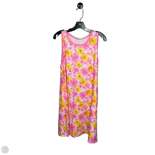 Dress Casual Short By Southern Stitch In Floral Print, Size: 2x