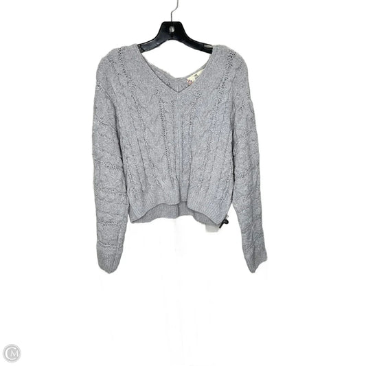 Sweater By Pink Rose In Grey, Size: S