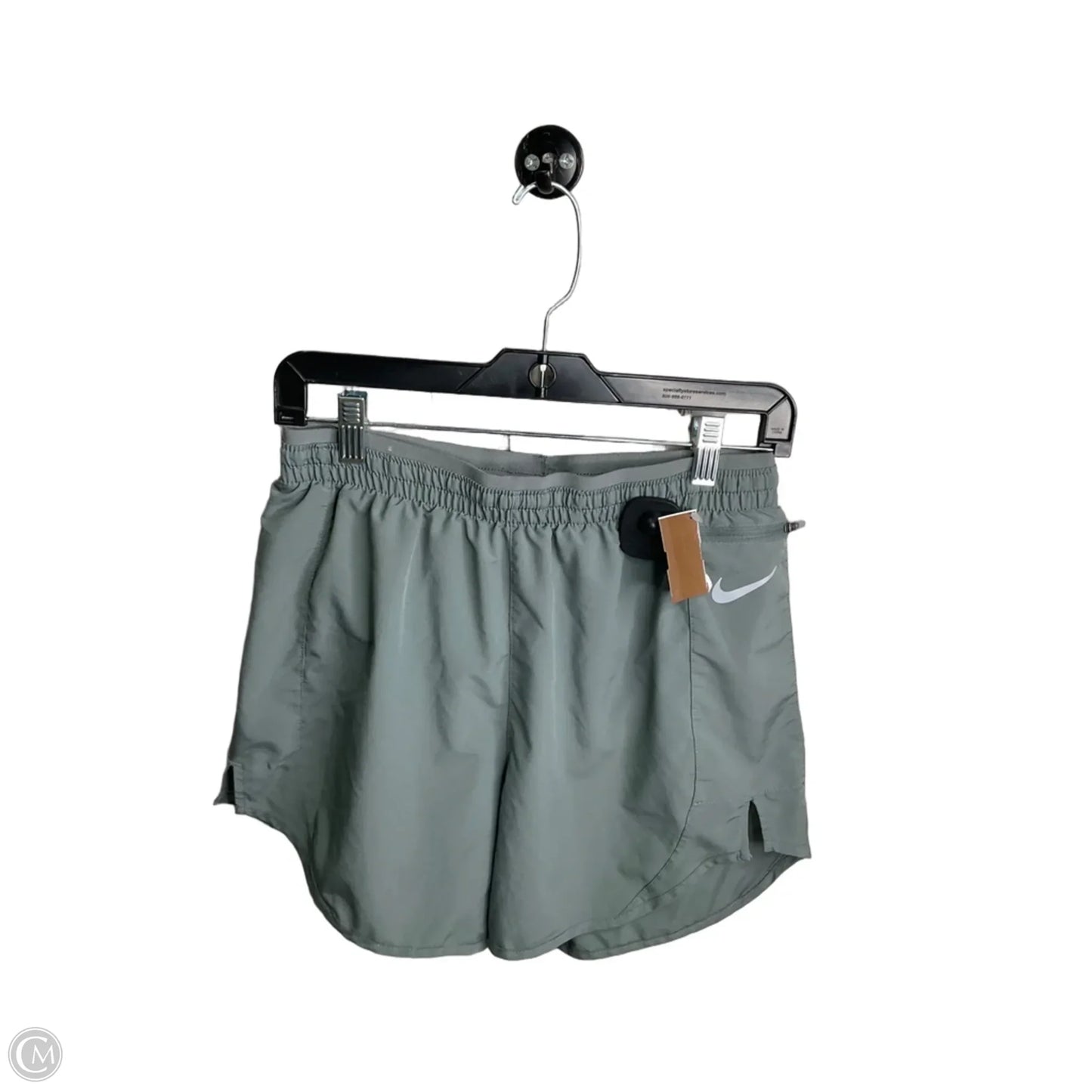 Athletic Shorts By Nike In Grey, Size: S