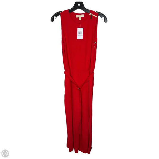 Jumpsuit By Michael By Michael Kors In Red, Size: 0