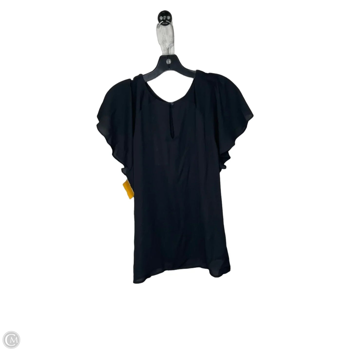 Top Short Sleeve By Worthington In Black, Size: 2x