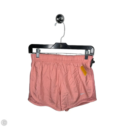 Athletic Shorts By Nike In Orange, Size: S