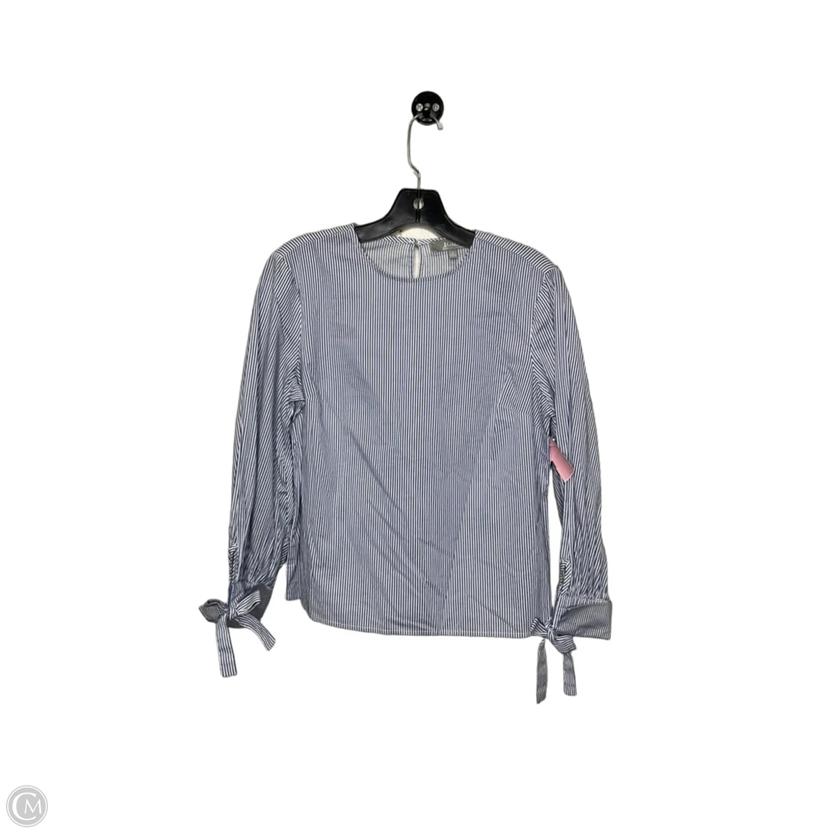Top Long Sleeve By Marled In Striped Pattern, Size: S
