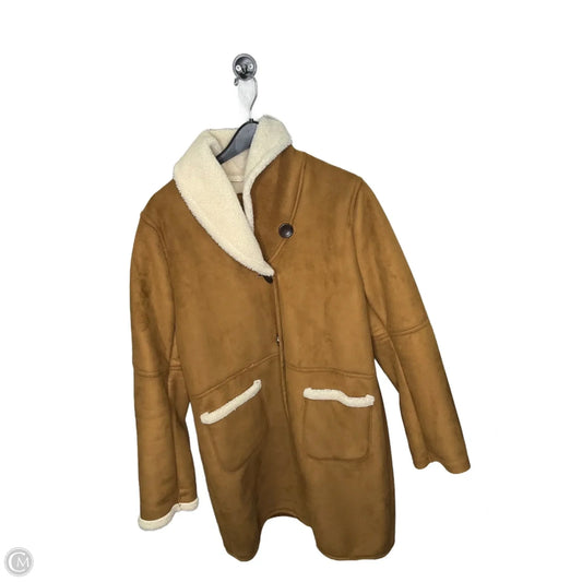 Coat Other By Clothes Mentor In Brown, Size: M