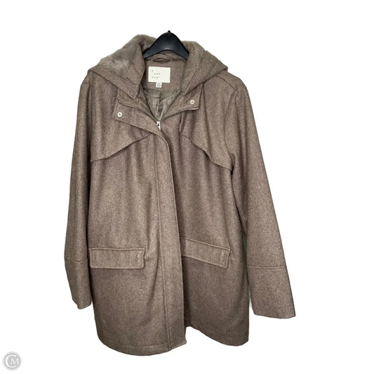 Coat Parka By A New Day In Brown, Size: Xxl