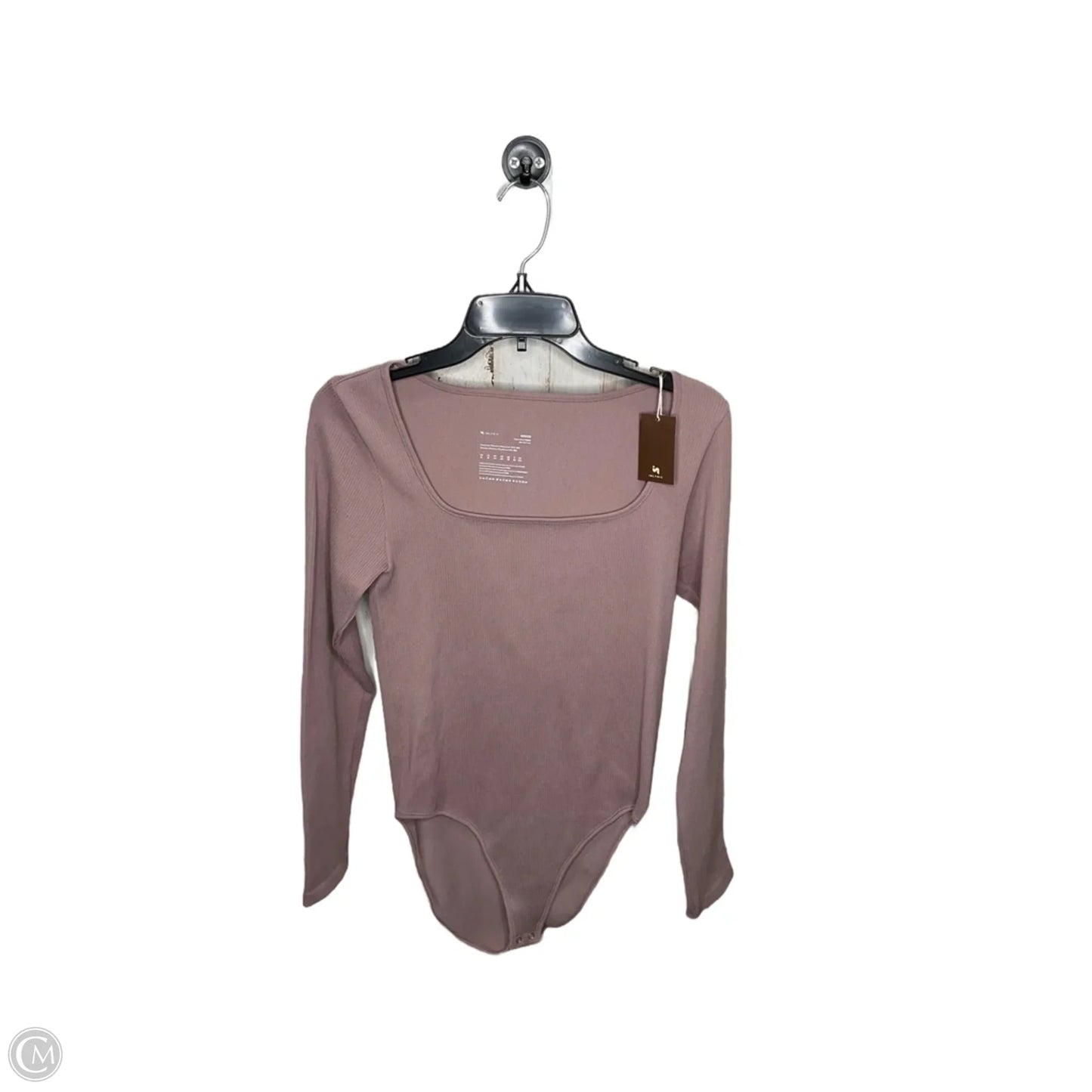 Bodysuit By Clothes Mentor In Mauve, Size: Xl