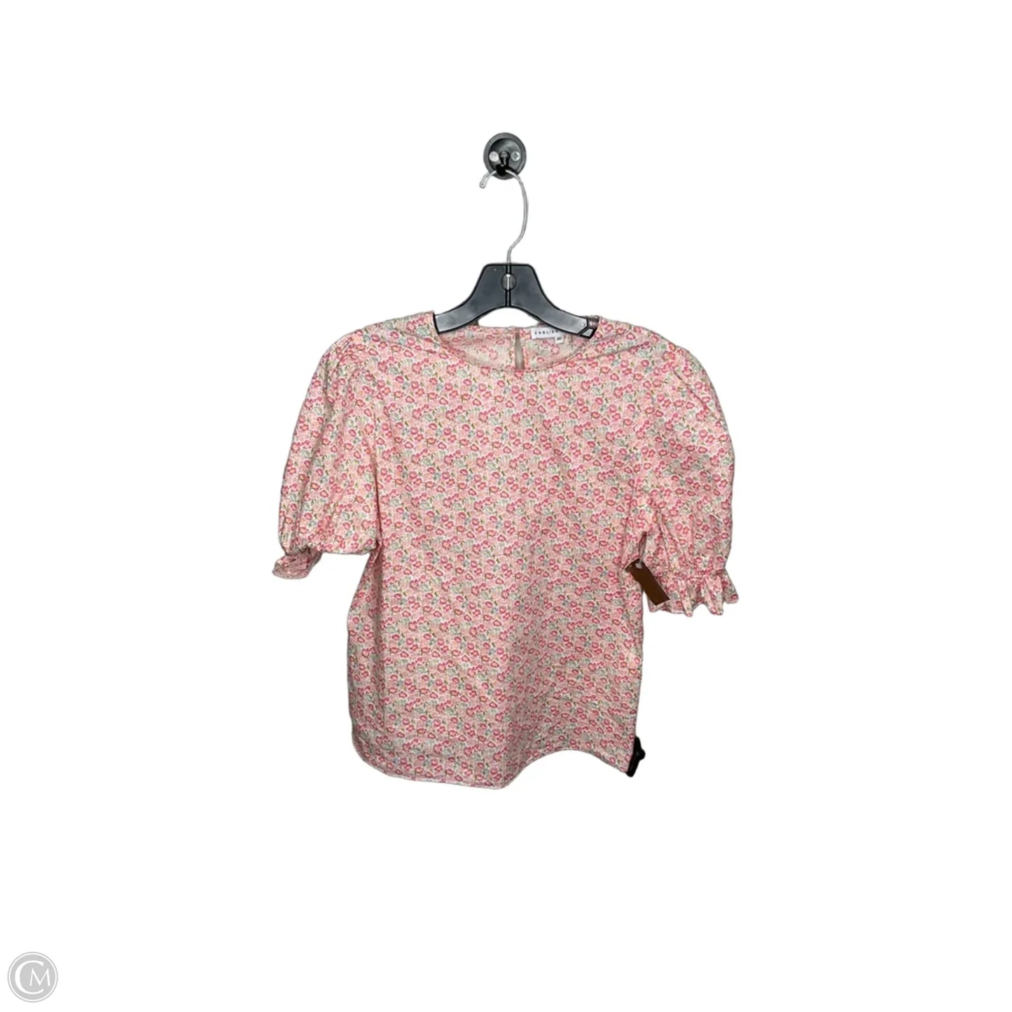 Top Short Sleeve By English Factory In Pink, Size: Xs