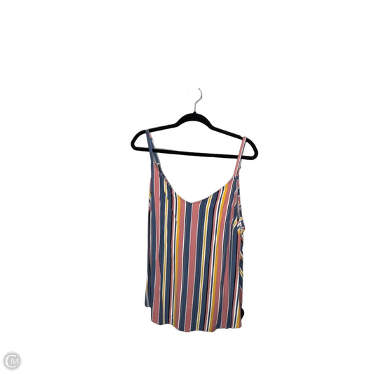Top Sleeveless By Torrid In Striped Pattern, Size: 2x