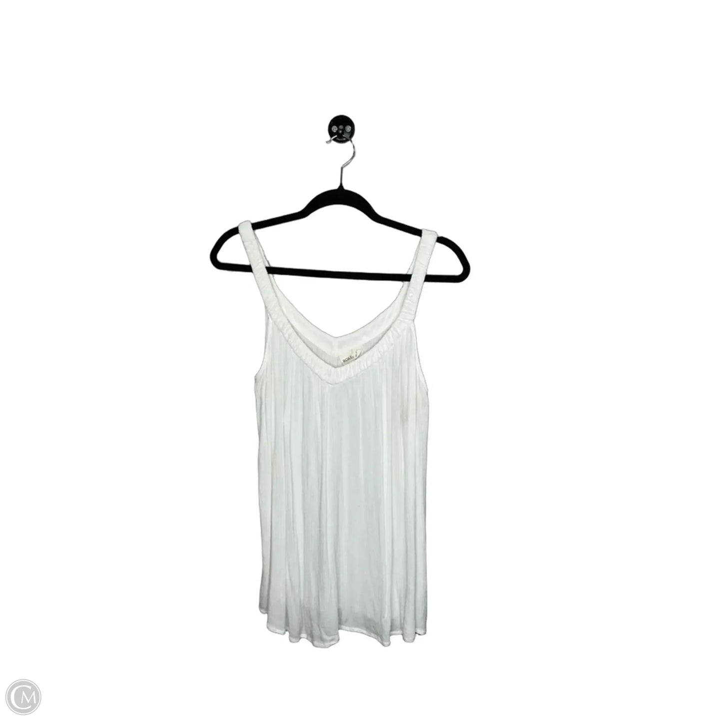 Top Sleeveless Basic By Roxy In White, Size: L