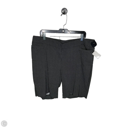 Shorts By Briggs In Polkadot Pattern, Size: 18