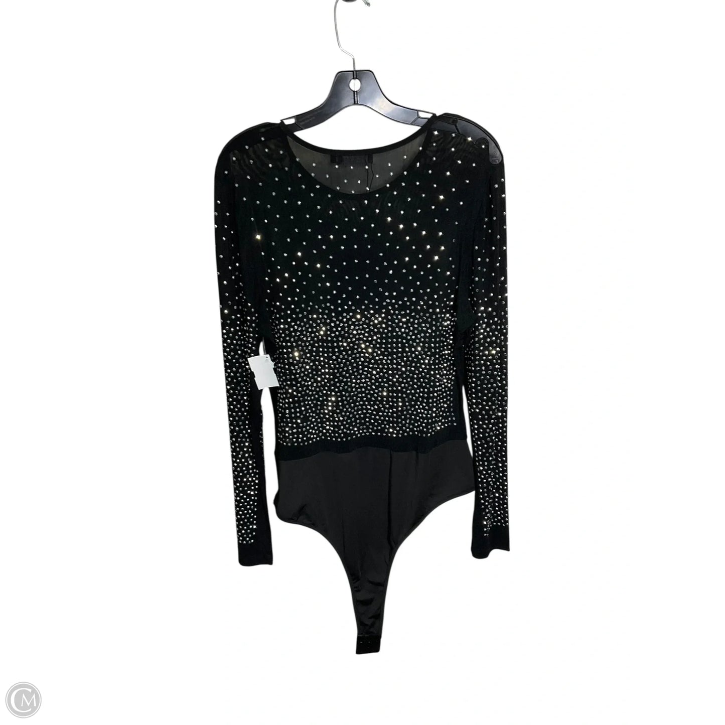 Bodysuit By Clothes Mentor In Black, Size: 2x